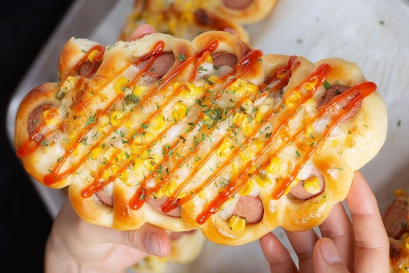 Resep dan Cara Membuat Korean Sausage Bread