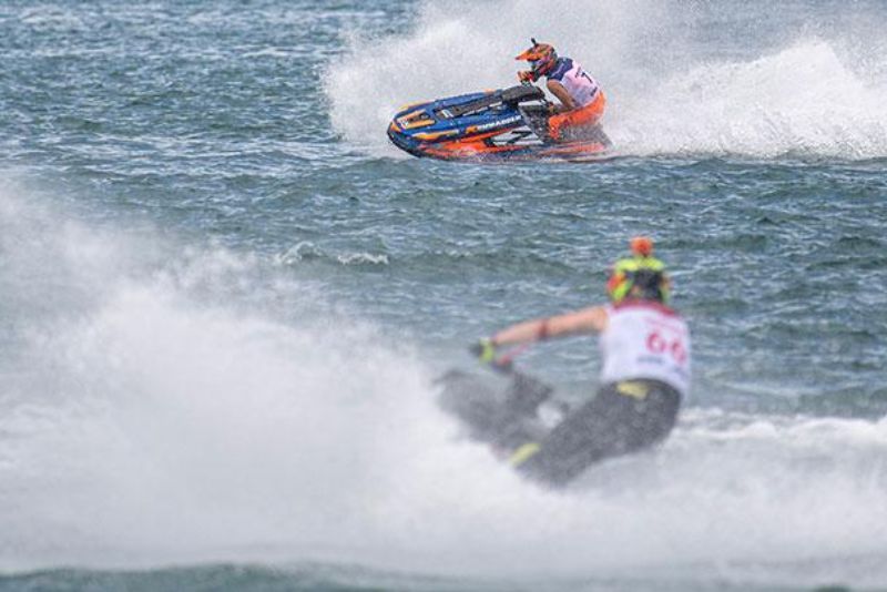 Hari ke-2 Aquabike Jetski World Championship Pembalap Indonesia Masuk 10 Besar