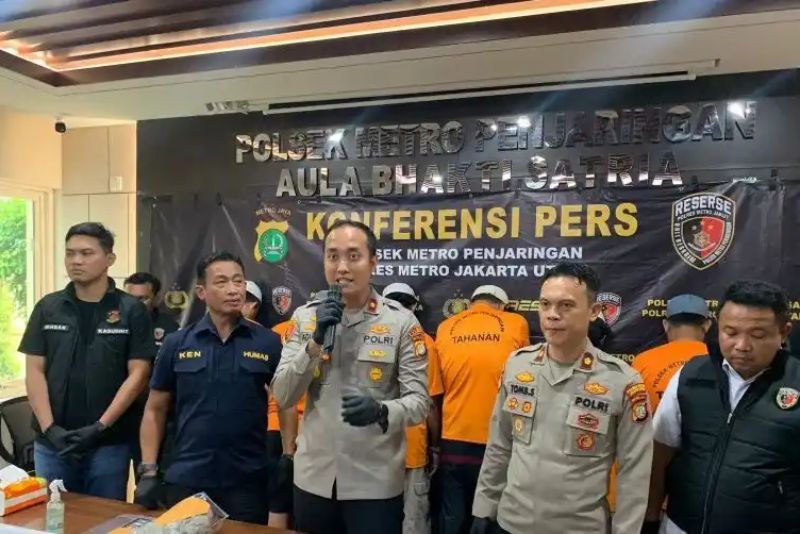 Kapolsek Metro Penjaringan Kompol Agus Ady Wijaya di Jakarta, Rabu(10/7/2024)