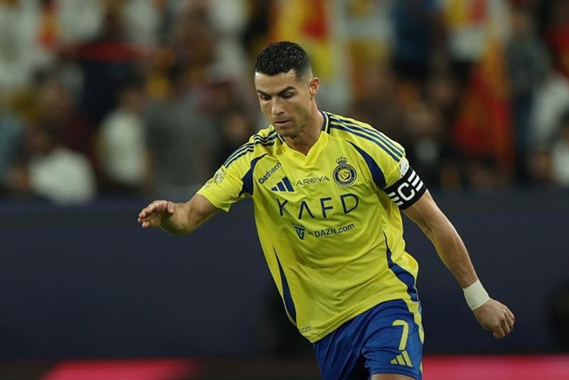 Satu gol Cristiano Ronaldo tak mampu membawa Al Nassr menang atas Al Qadsiah