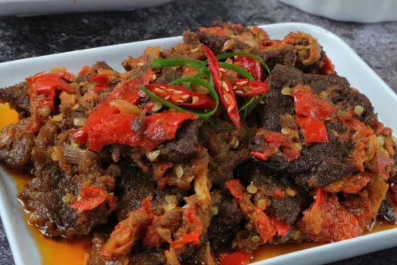 Resep Dendeng Balado Batokok Pedas Hidangan Khas Minangkabau yang Sangat Populer