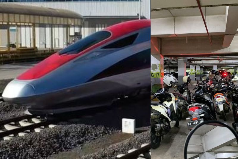 Parkiran Padalarang Stasiun Whoosh Penuh! Netizen Keluhkan Sulitnya Parkir