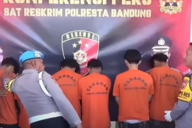 Geng Motor Rusak dan Jarah Warung Warga, Berakhir di Bekuk Polisi