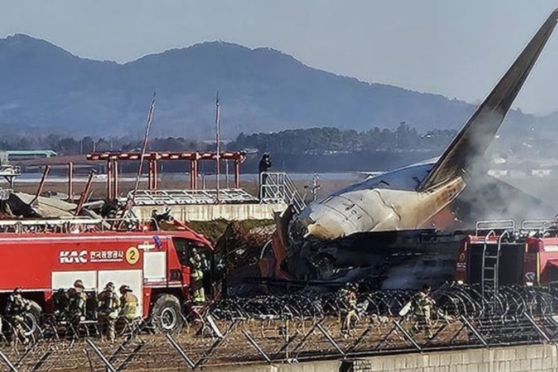 Tidak Ada WNI di Dalam Pesawat Jeju Air yang Kecelakaan