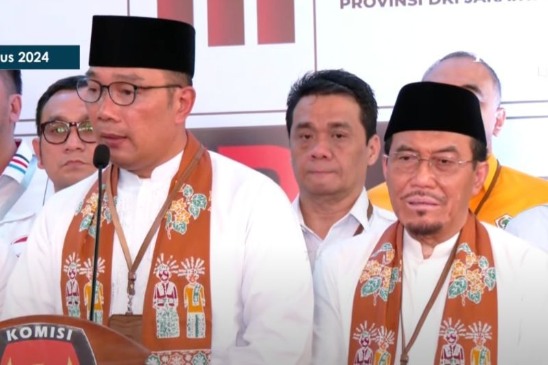 Kalah di Pilgub Jkarta, RK-Suswono Rehat Sejenak dan Kembali ke Keluarga