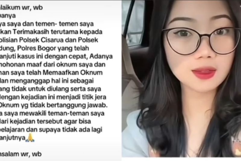 Getok Harga Rp850 Ribu ke Wanita Cantik di Jalur Puncak, Bokep Meringis Ditangkap Polisi