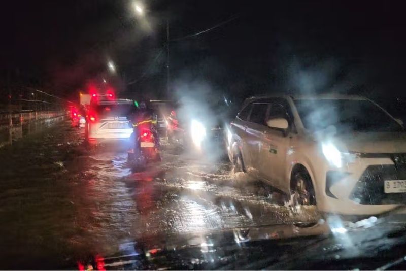 Akses Bandara Soetta Banjir, Mulai dari Tol Perimeter Utara