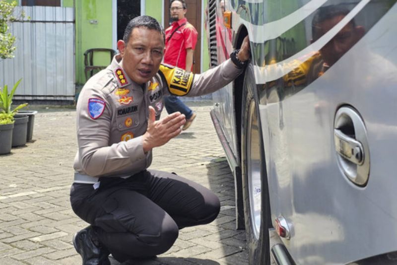 Laka Maut Bus Pariwisata Bawa Rombongan Siswa SMK Bali 4 Meninggal 10 Luka-luka