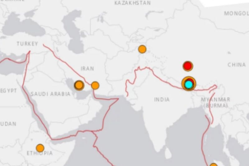 Gempa M 7,1 Guncang Tibet Dekat Gunung Everest, Terasa hingga Nepal