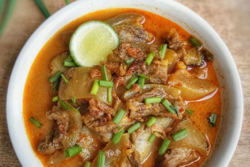 Resep Lontong Kikil