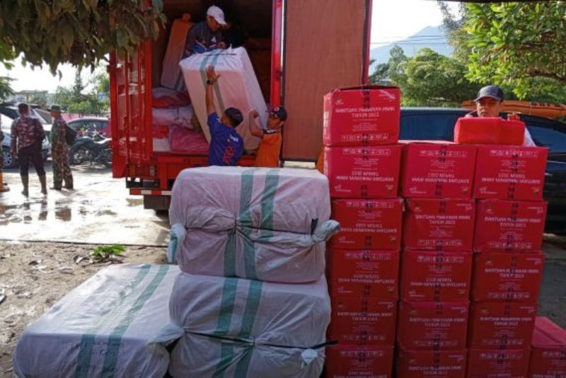 Kementerian Sosial (Kemensos) Republik Indonesia, Menghadirkan Kepedulian yang Nyata Dengan Mengirimkan Bantuan Logistik Senilai Rp 1,04 Miliar