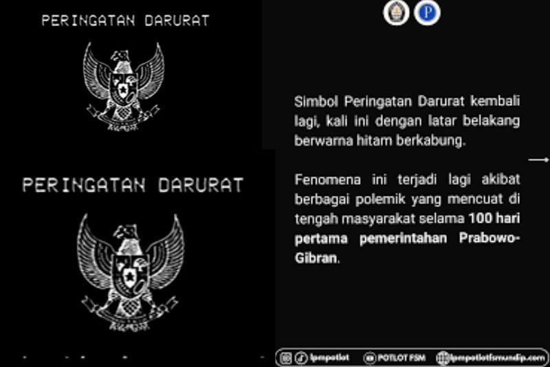 Peringatan Darurat Garuda Hitam: Simbol Keresahan Rakyat