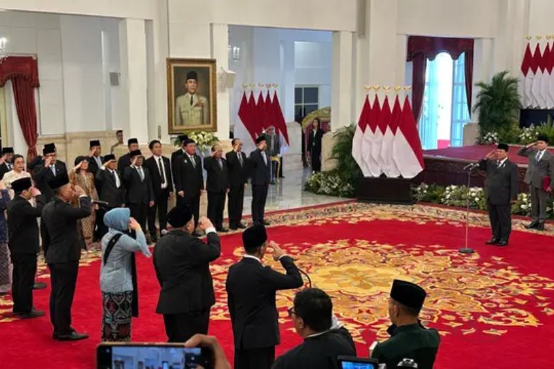 Prabowo Lantik Brian Yuliarto Jadi Menteri Pendidikan Tinggi Sains, dan Teknologi