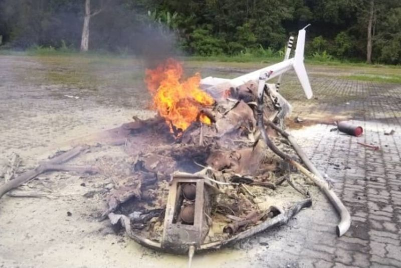 Tewaskan WNI, Helikopter Jatuh di Malaysia Saat Mau Isi Bahan Bakar