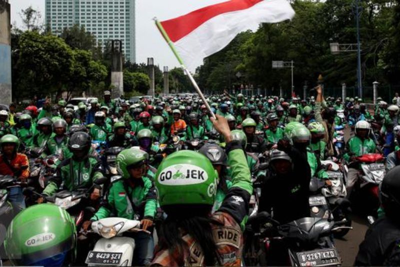 Driver Ojol Demo Besar-Besaran di Jakarta Hari Ini, Stop Narik Penumpang