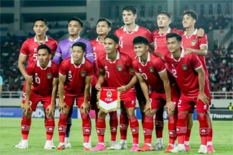 Timnas Indonesia berlaga di kualifikasi Piala Dunia.