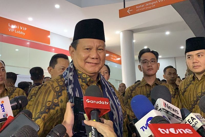 Prabowo Singgung Peran Jokowi Bantu Berjalannya Program Makan Bergizi Gratis