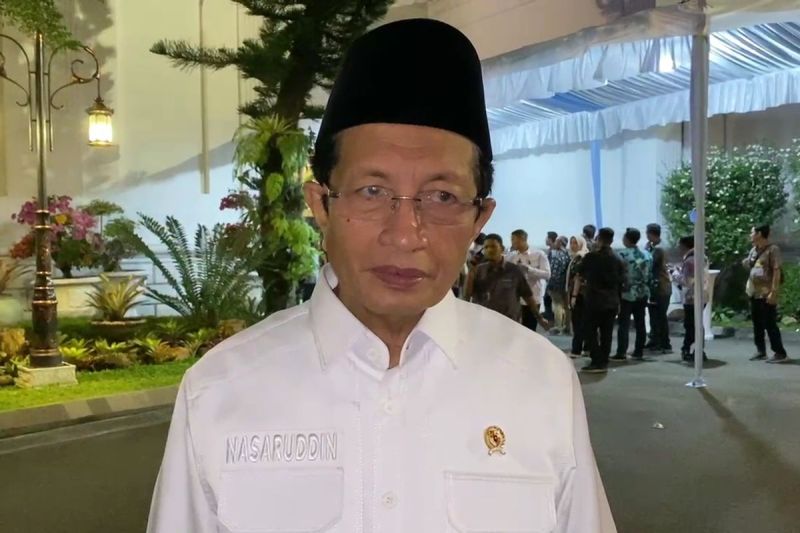 Menteri Hukum (Menkum) Supratman Andi Agtas di Istana Kepresidenan, Jakarta, Kamis (20/2/2025).(KOMPAS.com/Rahel)