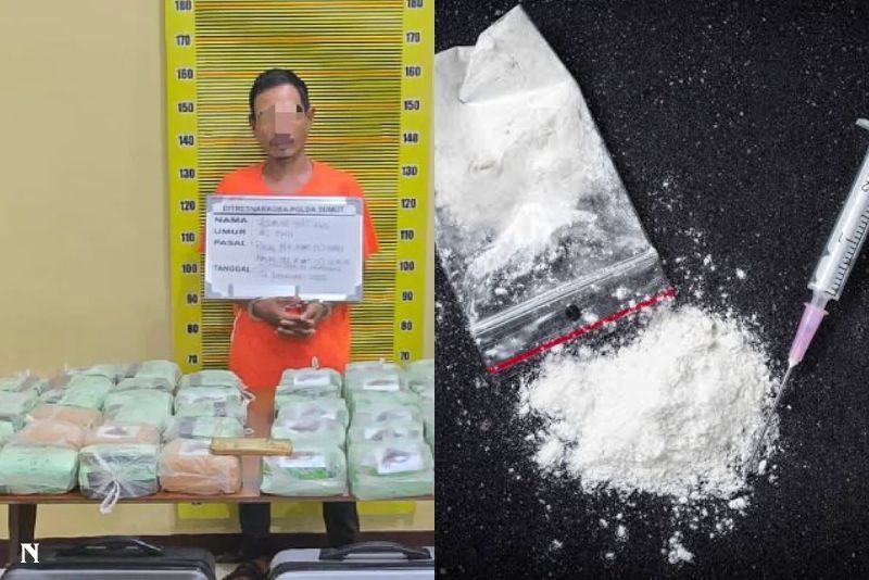 Polda Sumut Aktif Mengintensifkan Penangkapan Jaringan Narkoba Lintas Provinsi yang Terlibat Kasus 56 Kilogram Sabu-sabu