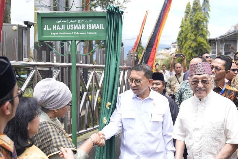 Kota Bukittinggi Resmikan Nama Jalan Haji Usmar Ismail