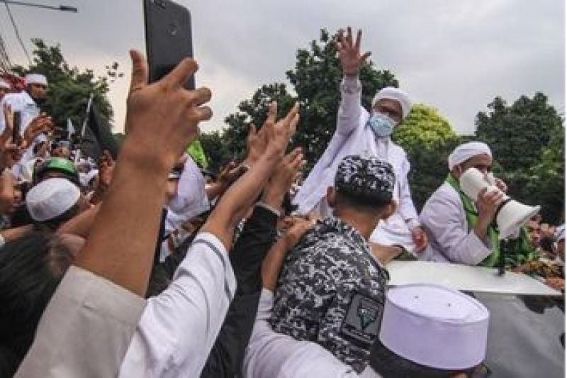 Potret Aksi Damai FPI