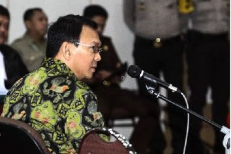 Potret SIdang Penistaan Agama yang menimpa Ahok