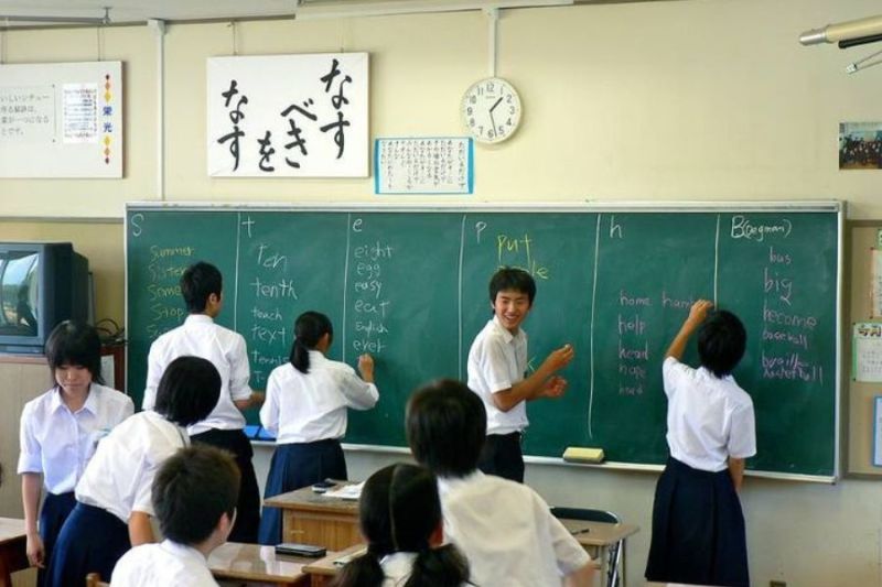 siswa di jepang