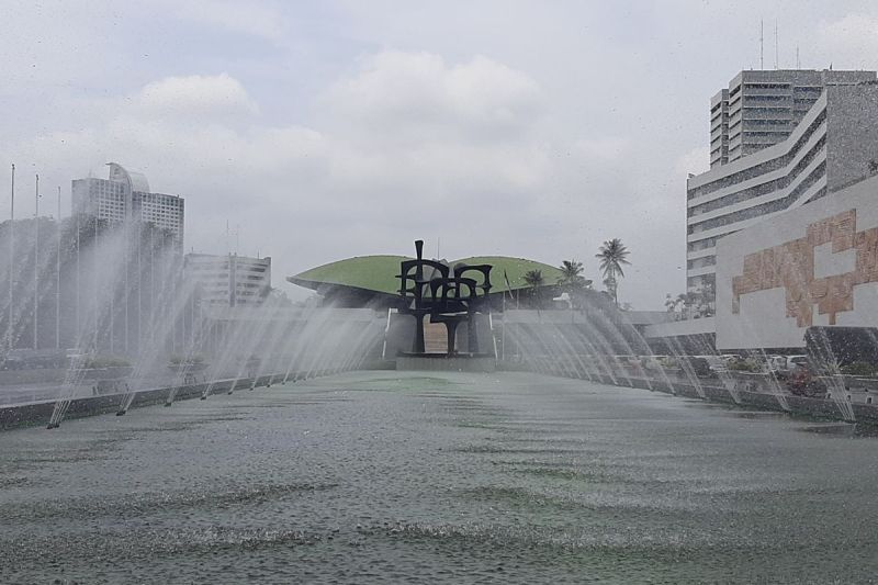 Suasana di Kompleks Parlemen atau Gedung DPR/MPR, Jakarta. Pada Selasa (5/3/2024) hari ini