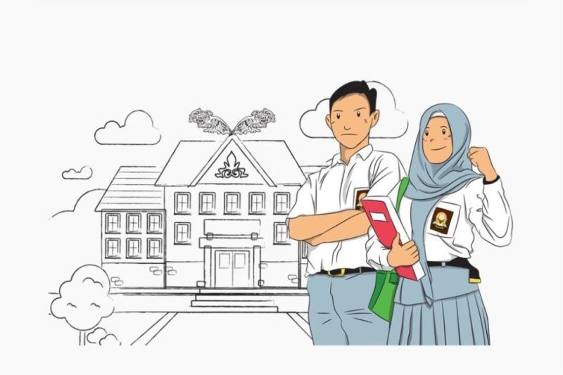 siswa mendaftar sekolah lewat PPDB online dan menghadapi ketimpangan zonasi