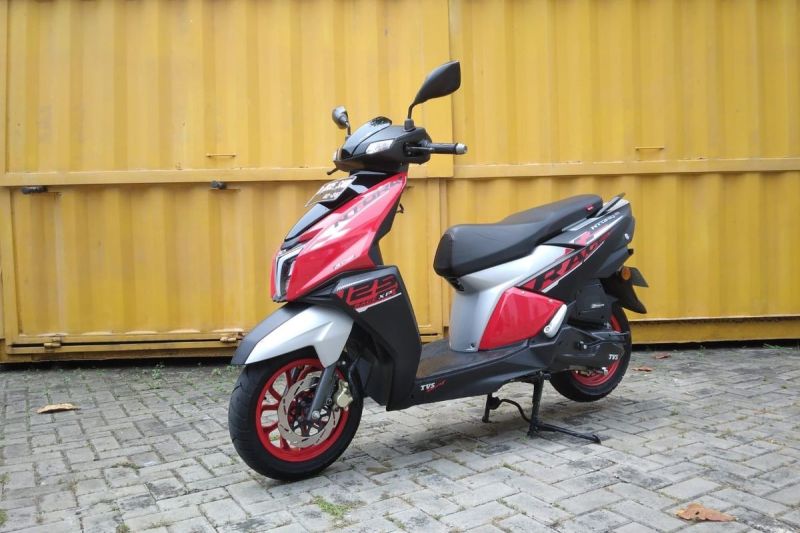 TVS Ntorq 125 Race XP Play Smart (KOMPAS.com/Gilang)