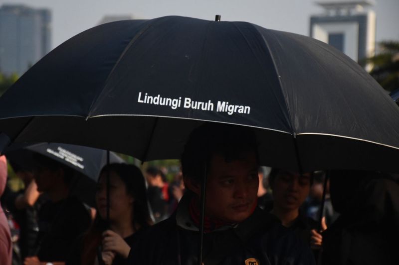 Ilustrasi pekerja migran, buruh migran. AB berasal dari Semarang, Jawa Tengah, sementara R berasal dari Langkat, Sumatera Utara dan keduanya merupakan korban tindak pidana perdagangan orang (TPPO).