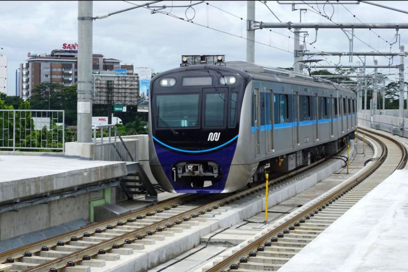 Ilustrasi MRT Jakarta. Proyek MRT Jakarta Thamrin-Monas. MRT Thamrin-Monas ditargetkan beroperasi pada 2027.(SHUTTERSTOCK/JOKO SL)