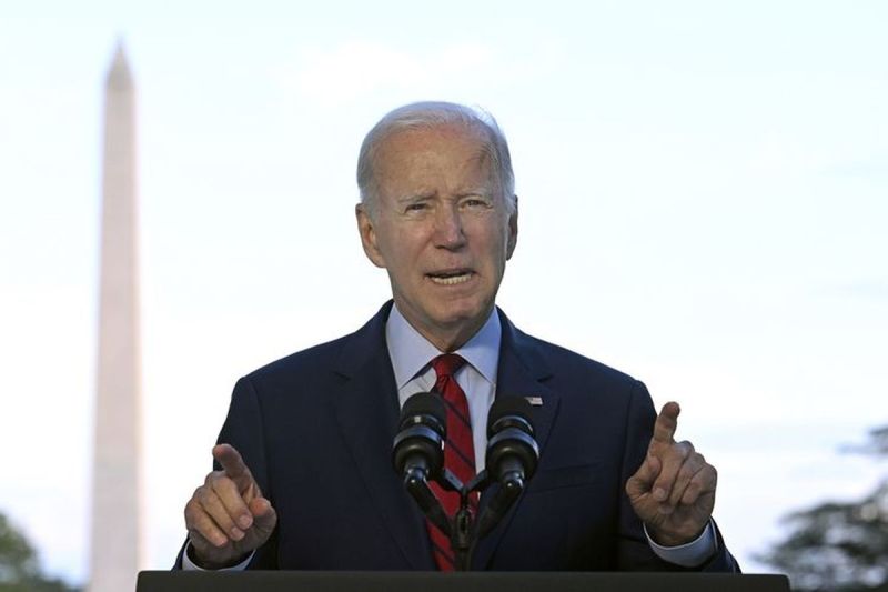 Joe Biden didiagnosis mengalami kanker prostat ganas. Penyakit serius ini memiliki banyak faktor risiko yang menyebabkan kanker prostat berkembang.(AFP/JIM WATSON via AP)