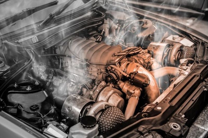 Ilustrasi mesin overheat(Shutterstock)