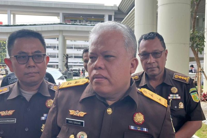 Kapuspenkum Kejagung Harli Siregar(KOMPAS.com/Rahel)