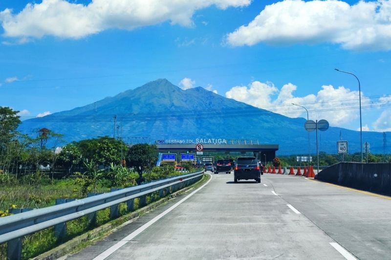 Gerbang Tol Salatiga Jalan Tol Trans Jawa(Dok. Jasa Marga)