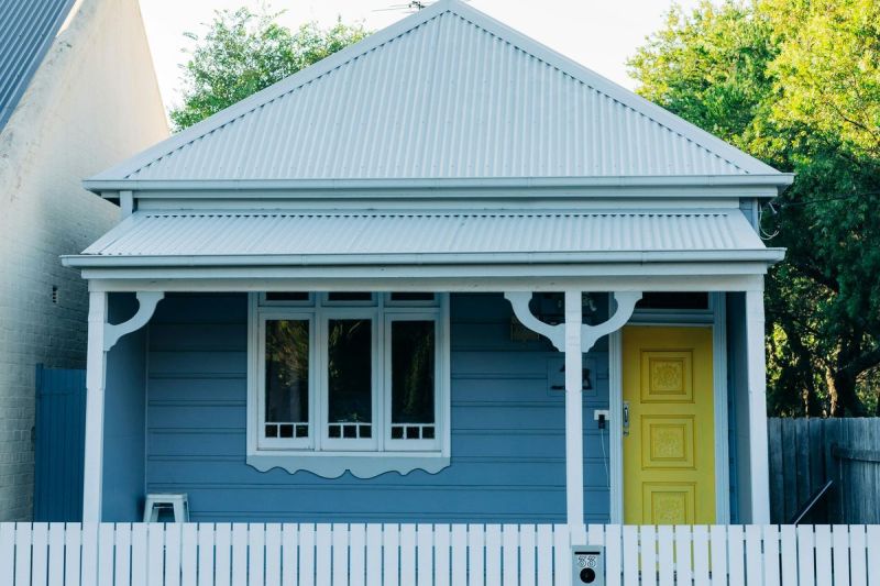 Ilustrasi rumah.(Unsplash/Nicolas Gonzalez)