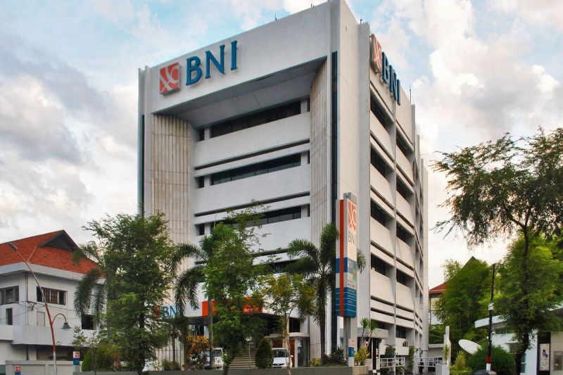Ilustrasi gedung kantor PT Bank Negara Indonesia (Persero) Tbk. (WIKIMEDIA COMMONS/BXHXTXCX)