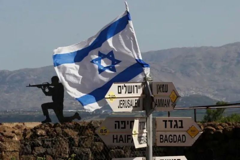 Pada 1981, Israel secara sepihak memutuskan untuk mencaplok Dataran Tinggi Golan.(GETTY IMAGES via BBC INDONESIA)