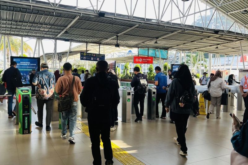Jadwal KRL Bogor-Manggarai hari ini, Jumat (23/5/2025), sebaiknya disimak pejuang KRL dari Jawa Barat yang masih harus berkegiatan di Jakarta.(Kompas.com/ Ruby Rachmadina)