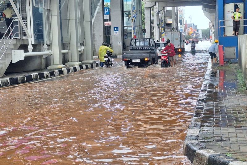 Ilustrasi Banjir merendam Jakarta.(KOMPAS.com/ SHINTA DWI AYU)