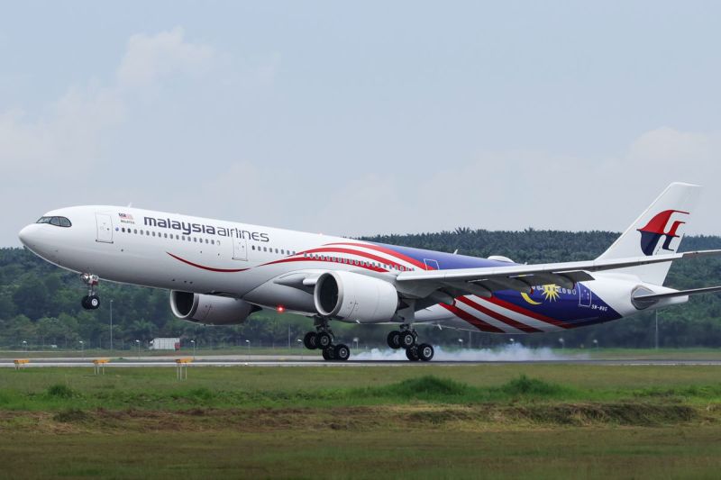 Pesawat Malaysia Airlines.(Dok. Wikimedia Commons/Astropython)