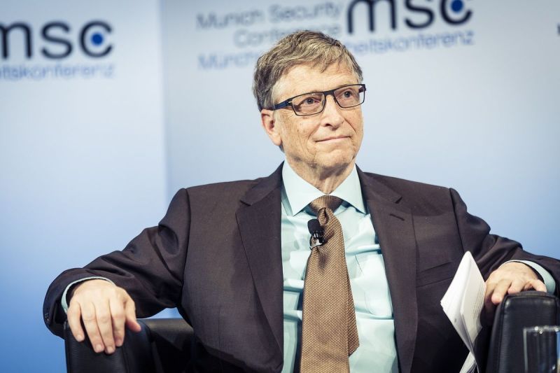 Pendiri Microsoft Bill Gates.(WIKIMEDIA COMMONS/KUHLMANN)