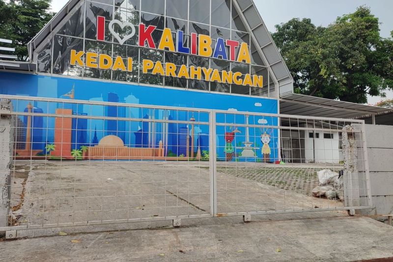 Situasi dapur MBG Kalibata yang dikabarkan berhenti beroperasi, Rabu (16/4/2025)(KOMPAS.com/Febryan Kevin)