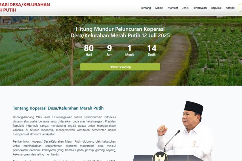 Website Koperasi Desa Merah Putih. Apa itu Koperasi Desa Merah Putih?(https://kopdesmerahputih.kop.id/)