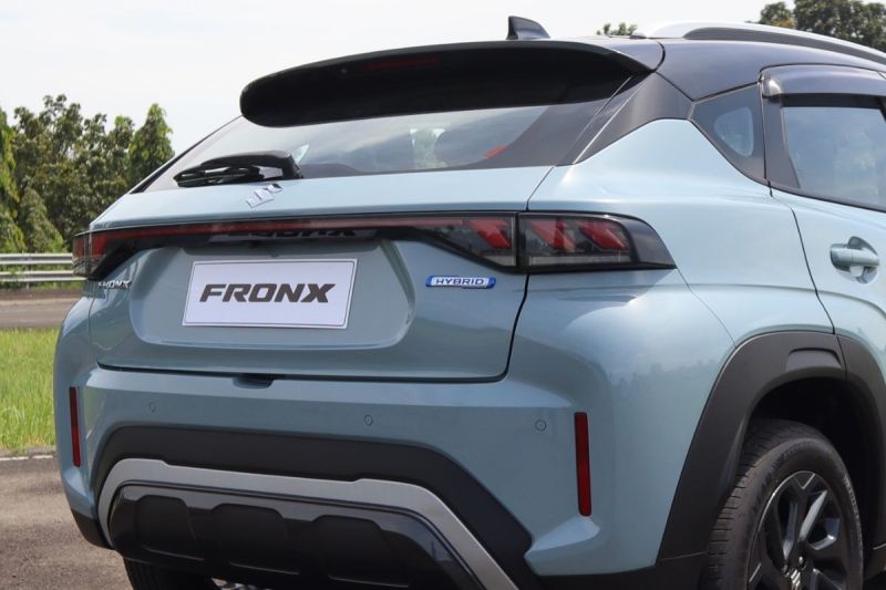 Desain coupe SUV Suzuki Fronx(Gregy Hardianto/Kompas.com)