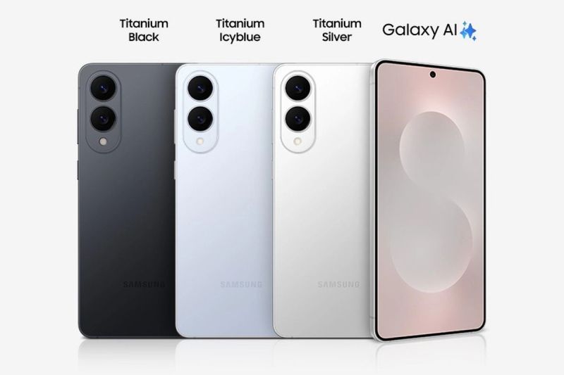 Varian warna Samsung Galaxy S25 Edge.(Samsung)
