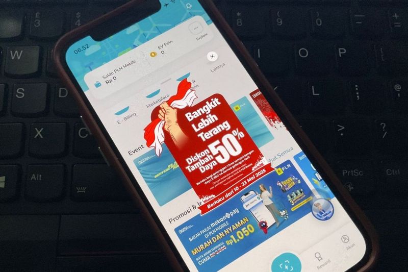 Link download PLN Mobile buat dapat diskon 50 persen tambah daya.(KOMPAS.com/Zulfikar Hardiansyah)