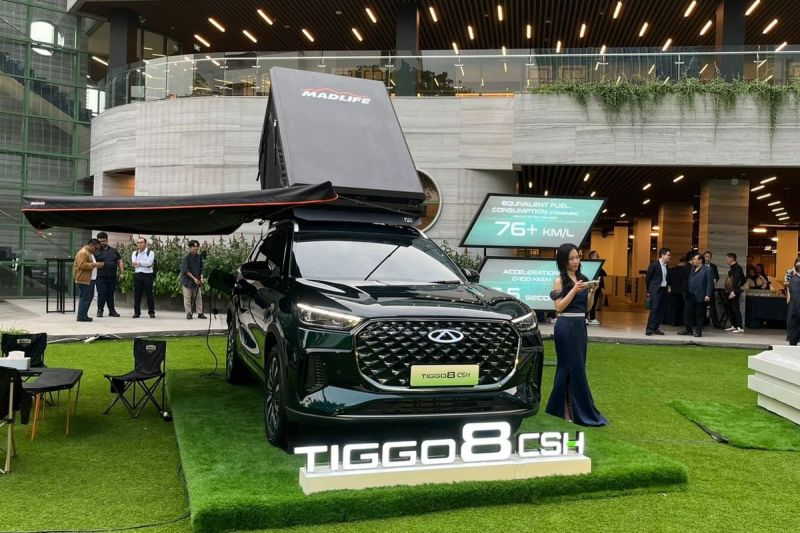 Peluncuran Chery Tiggo 8 CSH(KOMPAS.com / GILANG SATRIA)