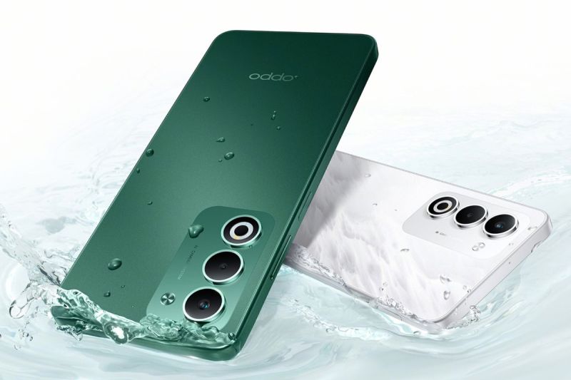 Ilustrasi Oppo A5 5G versi global.(Oppo)